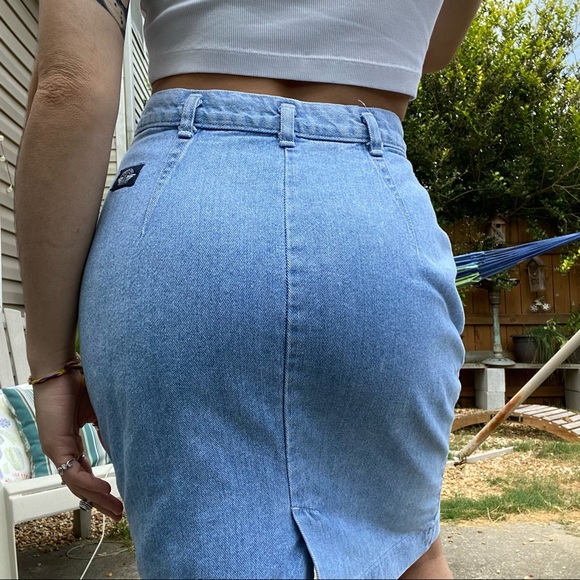 Dockers Dresses & Skirts - Vintage Docker’s Denim Skirt (90s)